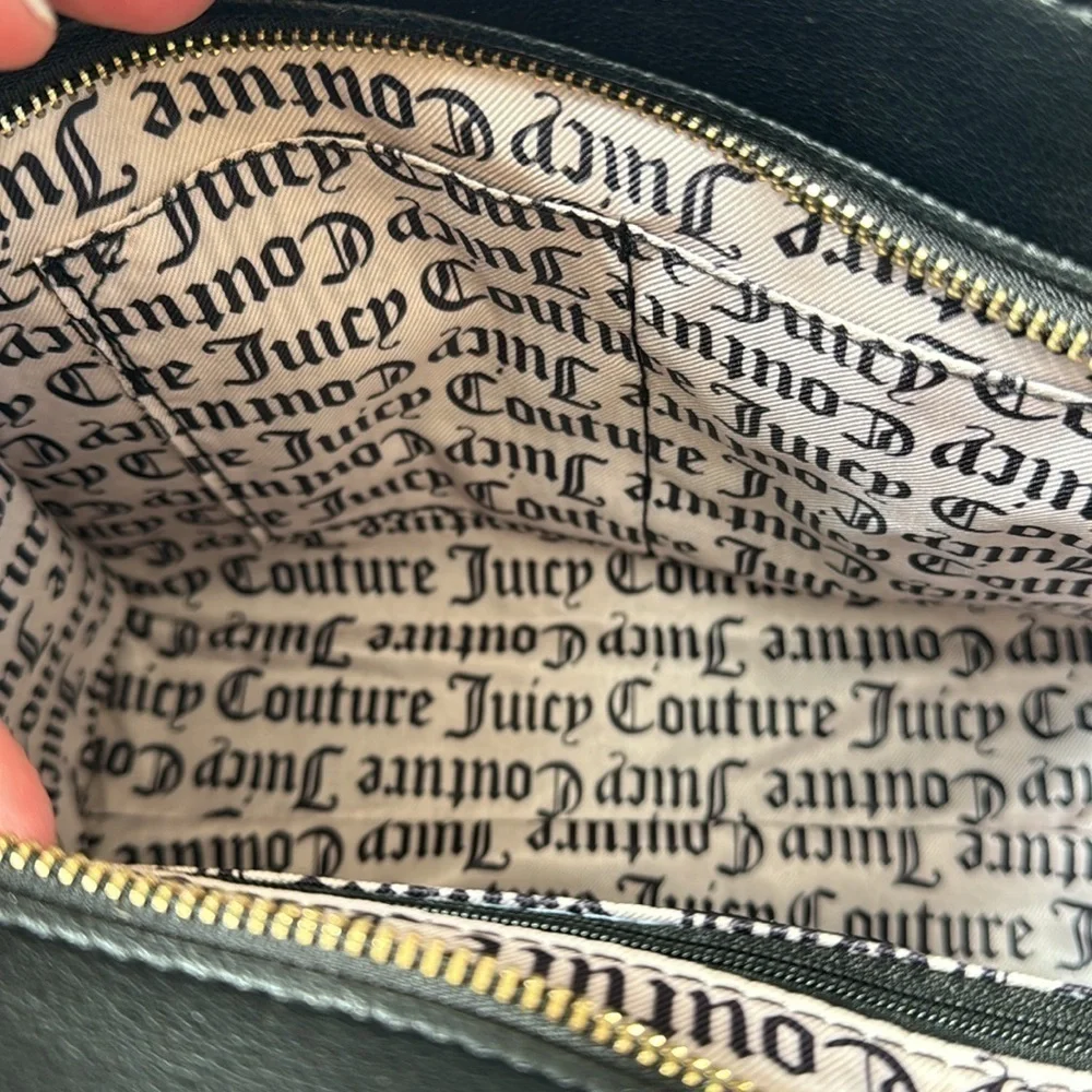 ✨BAG AND WALLET✨Juicy Couture Black Handbag and matching small wallet both NEW